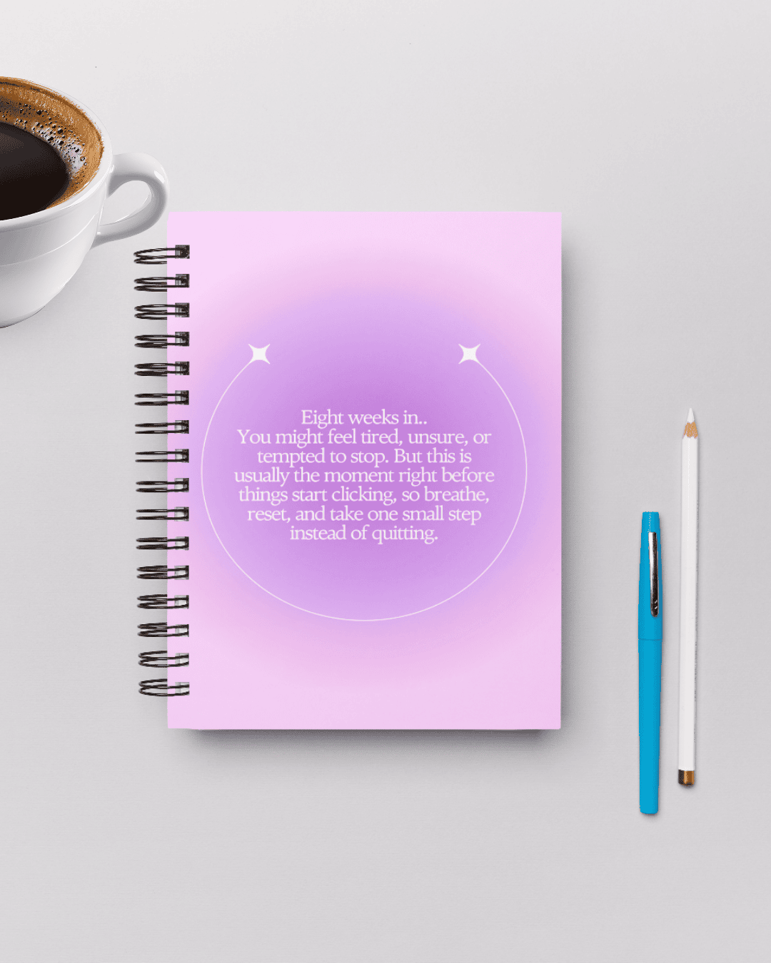 The quote before the 4 week reflection